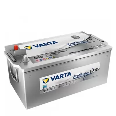 12 VOLT 240 AH EFB PROMOTİVE  AKÜ VARTA C40