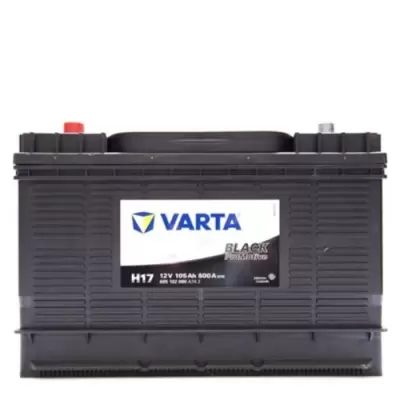 12 VOLT 105 AH H17 VARTA BLACK PRO AKÜ 