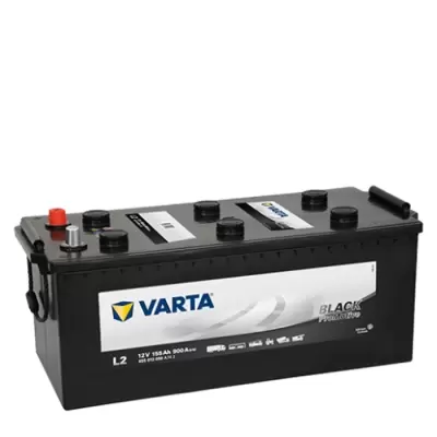 12 VOLT 155 AH BLUE PRO AKÜ VARTA L2