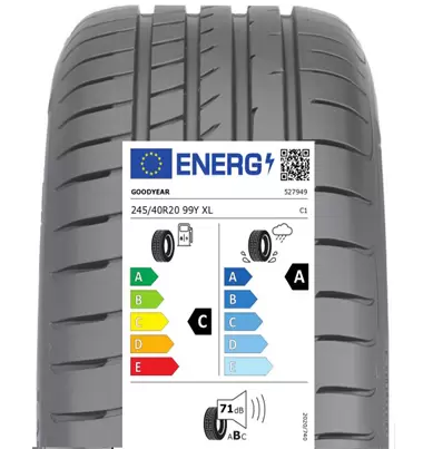 245/40 R20  EAG F1(ASYMM) 2 99Y XL MOE ROF FP