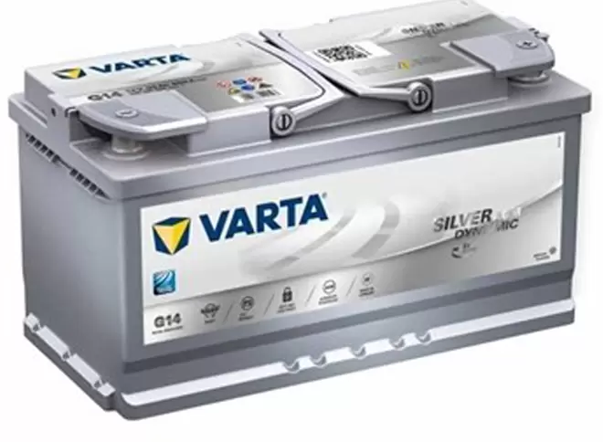 12 VOLT 95 AH G14 AGM  VARTA AKÜ 